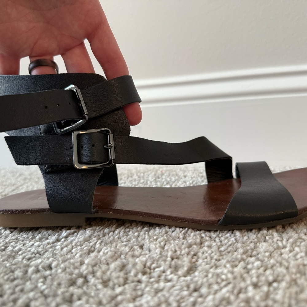 Black sandals